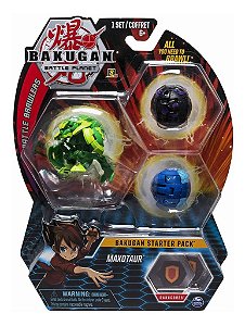 Bakugan Battle Planet Starter Pack Maxotaur  Sunny