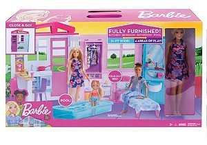 Barbie Casa Glam Com Boneca - Mattel Fxg55