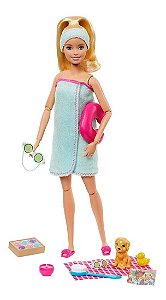Barbie Dia No Spa Com Pet