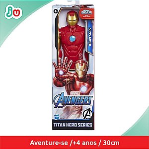 Boneco Iron Man Avengers Titan Hero Series Hasbro E7873