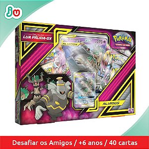 Box Pokémon Coleção Lua Pálida GX Trevenant e Duskonoir GX
