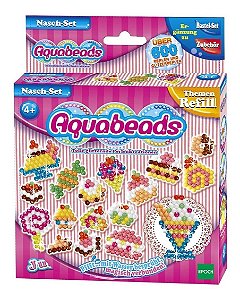 Brinquedo Aquabeads Refil Temas Conjunto Doceria Epoch 30648
