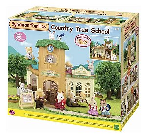 Brinquedo Sylvanian Families Escola Na Arvore Epoch 5105