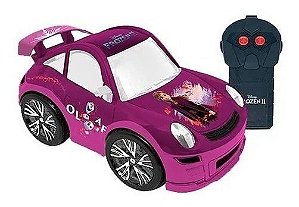 Carrinho Controle Remoto Frozen  Snow Machine Roxo 8352