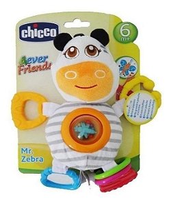 Chocalho Zebra Primeiras Atividades - Chicco