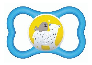 Chupeta Menino Mam Air 6+ Azul Embalagem Unitária 2831