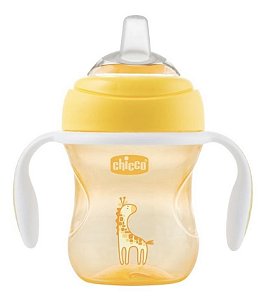 Copo Transition Cup 4m+ Amarelo Girafa