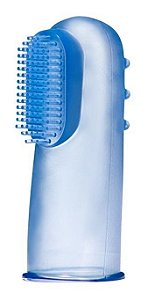 Escovinha Massageadora Dentição Azul Bebê Lolly