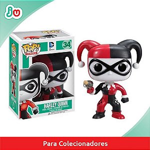 Funko Pop! - DC Esquadrão Suicída #34 Harley Quinn Arlequina