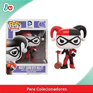 Funko Pop! -DC Esquadrão Suicída #45 Harley Quinn c/ Marreta