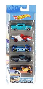 Hot Wheels Conjunto Com 5 Carrinhos Wave Cravers FYL21
