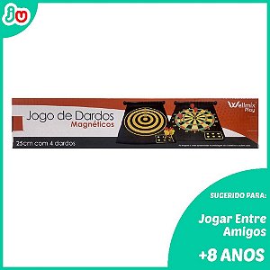 Jogo de Dardos Magnéticos - 4 Dardos