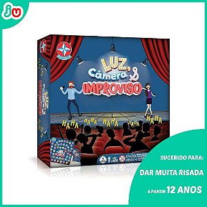 Jogo de Tabuleiro Luz, Câmera e Improviso - Estrela