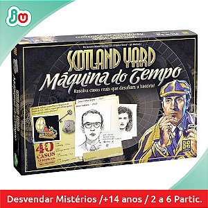 Jogo Scotland Yard Máquina do Tempo Grow - 40 casos
