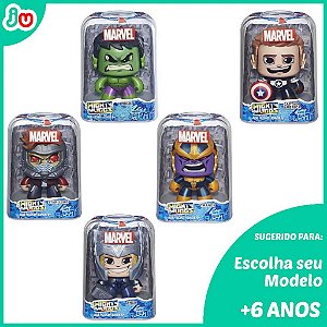 Kit  2un Mighty Muggs Marvel Hasbro - Escolha o Boneco