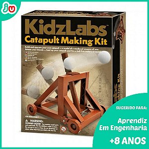 Kit Catapulta 4M Kidzlabs Brinquedo STEM