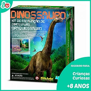 Kit de Escavação 4M Kidzlabs Dinossauros - Braquissauro