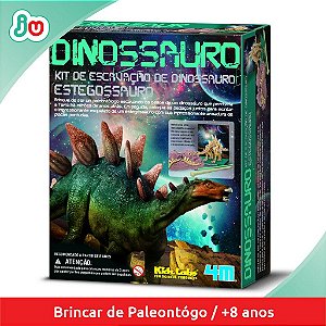 Kit de Escavação de Dinossauro Estegossauro - 4M Kidzlabs