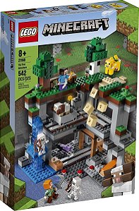 Lego Minecraft A Primeira Aventura 21169 542 Peças