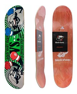 Shape Profissional Skate Black Sheep Tamanho 8.0 Marfim
