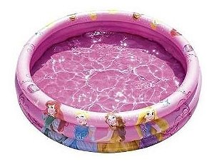 Piscina Banheira Inflável Princesas 140 Litros 001156 Mor