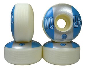 Roda De Skate 53mm Next 2 By Moska Azul Prata Street