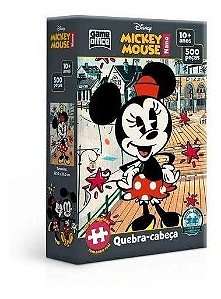 Quebra Cabeça Nano 500 Peças  Minnie Mouse  Toyster