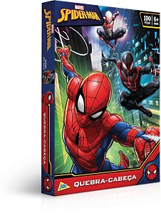 Quebra-cabeca Cartonado Spider-man 100pcs Toyster Unidade