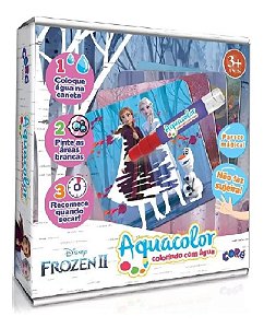 Frozen Ii Aquacolor Colorindo Com Água - Toyster