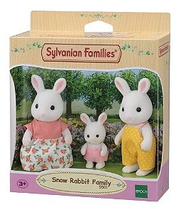 Sylvanian Families Família Dos Coelhos Neve 5501 Epoch