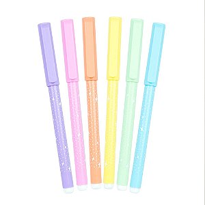 Marca Texto Pastel Cx/6 Cores Uatt? Newpen