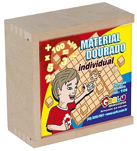 Material Dourado Individual