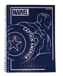 Caderno Universitário 12 Matérias Avangers