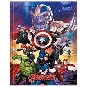 Caderno ¼ 1 Matéria Avangers 80 Folhas Tilibra