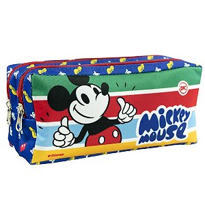 Estojo Escolar Duplo Mickey Mouse Dac