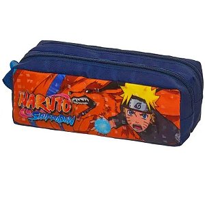 Estojo Duplo Naruto Shippuden Kurama Pacific