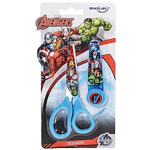 Tesoura Escolar Marvel Avengers Molin