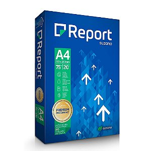 Papel Sulfite  Report Premium Branco A4 500 Folhas Suzano