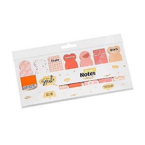 Marcador de Página Smart Notes Markers Frutas Brw