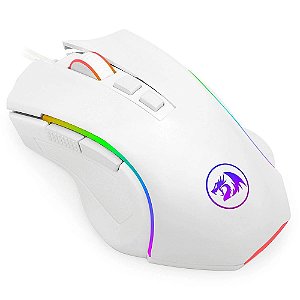 Mouse Gamer Griffin Redragon Branco COD.M607W