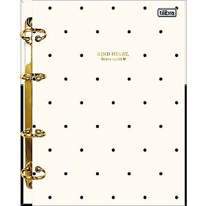 Caderno Argolado Cartonado Colegial West Village 160F Tilibra