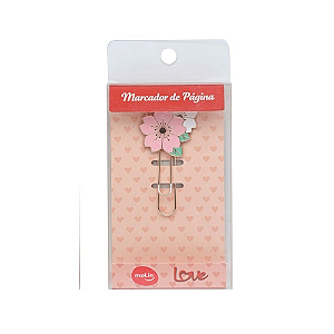 Marcador de Página Love Flower Rosa Molin REF.23022