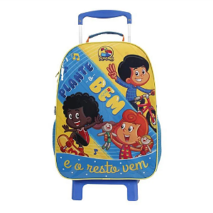 Mochila de Rodinhas 3 Palavrinhas Dermiwil REF.11964