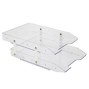 Caixa Correspondência Dupla Slim Cristal Maxcril REF.10050078