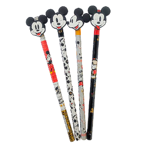 Lápis Preto Top Mickey Mouse c/Ponteira Molin REF.22656
