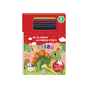 Kit de Pintura do Pequeno Artista Dinossauros