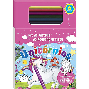 Kit De Pintura Do Pequeno Artista Unicórnio REF:1161423