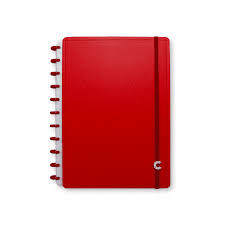 Caderno Inteligente All Red Tamanho A5 COD.CIA52094