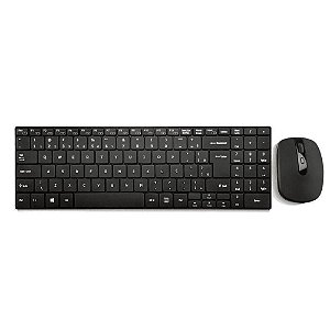 Teclado e Mouse Sem Fio 2.4ghz Ultra Slim Multilaser TC202