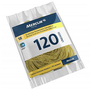 Elástico Standard Amarelo 120 unidades Mercur